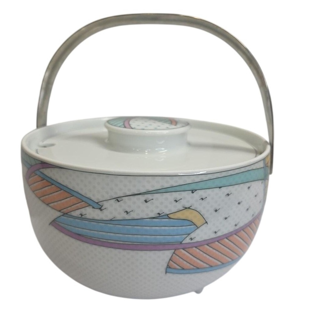 Rosenthal "New Wave" Tureen‎ / Covered Vegetable Bowl Vintage Retro Colorful